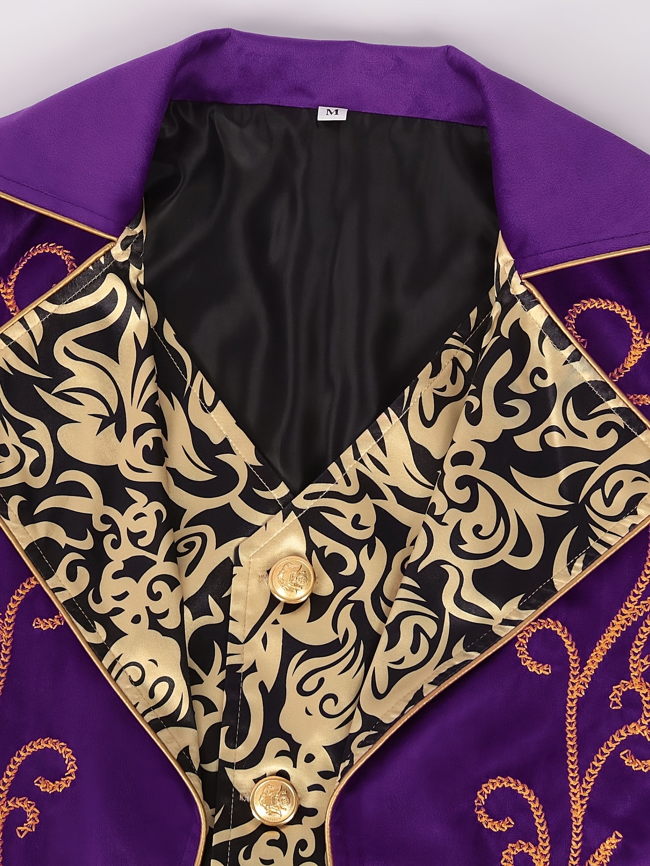 Medieval Long Sleeve Tuxedo Cosplay Frock Costume